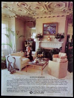 Century Furniture Co. Kaylea Bakker Magazine Print Ad