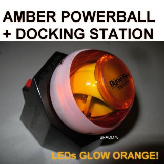 AMBER DYNAFLEX POWERBALL GYRO + DYNA FLEX POWER STARTER + CD   power 