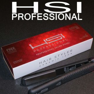   HSI The Styler Ceramic Tourmaline Ionic Flat Iron Hair Straightener 1