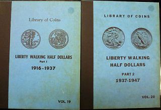 Library of Coins Liberty Walking Half Dollars Vol. 19 and 20 *1916 