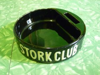 Stork Club Ashtray w/ Matchbook Holder by Hall Pottery  Perfect