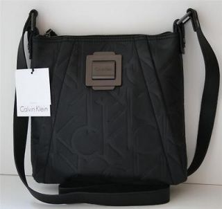NEW Calvin Klein Cross Body Handbag Shoulder Bag, Black, NWT