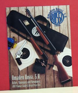  Rossi Rifles/Shotguns/Revolvers 2003 Product Guide & Retail Price List