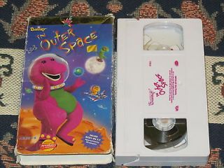   OUTER SPACE ACTIMATES VHS VIDEO TAPE BABY BOP LEARN ABOUT ASTRONAUTS
