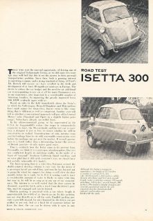1958 Isetta 300   Road Test   Classic Article D117