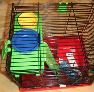 hamster and gerbril cage 13ACROSS X 14 TOP TO BOTTUM