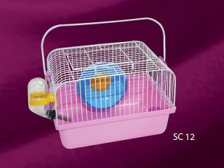 DELIKATE HAMSTER (RODENT/MICE) CAGE 23 x 17 x15.5 CM or 9 x 7 x 6 IN 