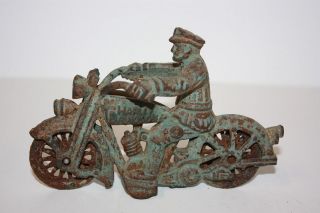 Harley Davidson Cast Iron Toy in Toys & Hobbies