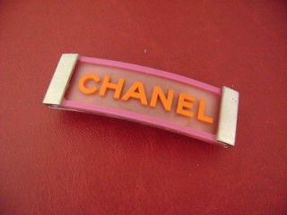 Chanel vintage CC logos hair pin Barrette