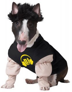 Funny New Jersey DJ Shore Pet Dog Halloween Costume Large