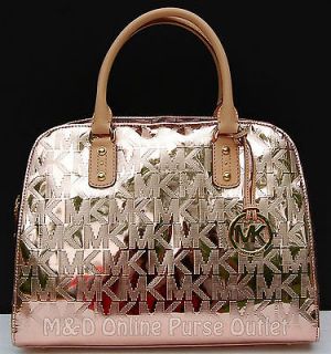 michael kors rose gold handbag in Handbags & Purses