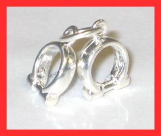   Handcuffs sterling silver charm .925 x 1 Restraints charms EC1824