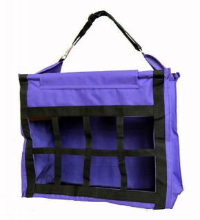 Large Horse Stable Hay Bag Tote Front Divider Top Load Heavy Duty 