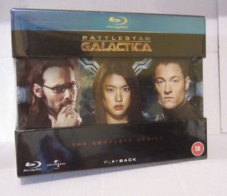 Battlestar Galactica The Complete Series Seasons 1   5 Blu ray Box Set 