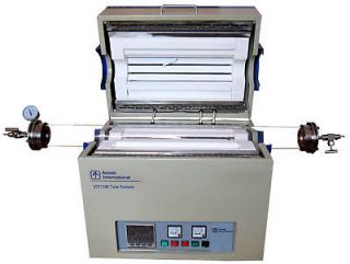 1200°C 100OD Lab Horizontal Vacuum Tube Furnace Heater