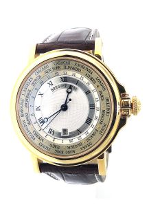 Men’s Breguet Marine Hora Mundi 3700 World Timer 18K Rose Gold Watch