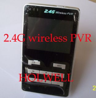 NEW 2.4G Digital Wireless V/A Baby monitor Receiver Recorder SD PVR 