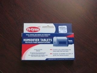   16 HUMIDIFIER TABLETS 7000800 Wait furnace 8g controls scale build up