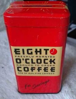 eight oclock coffee bank in Advertising