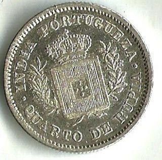 Coins & Paper Money  Coins World  Asia  India  Portuguese