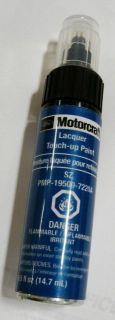   factory stock Ford Motorcraft flame blue metallic sz touch up paint