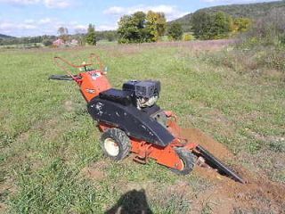 DITCH WITCH R65G 4x4, ES24 EARTH SAW ROCK SAW TRENCHER RUNS GREAT NO 