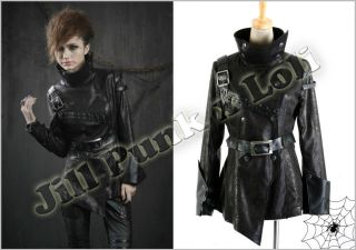 heavy metal leather jacket in Clothing, 