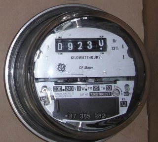 GE  ELECTRIC WATTHOUR METER (KWH)   TYPE I70S, I 70S, EZ READ (CYCLONE 