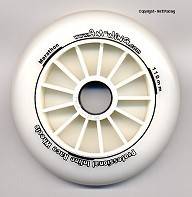 Am Wing White 110mm 84a Speed Skate Wheels