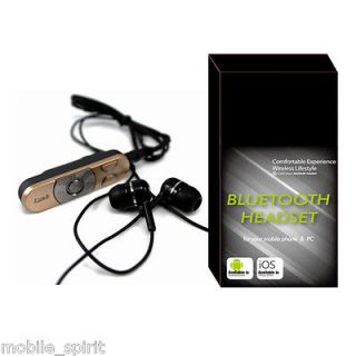   Bluetooth Wireless Headset Music Call for Apple iPhone iPod Touch