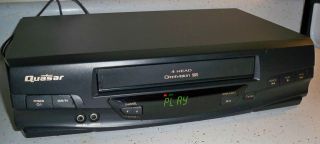 Panasonic Quasar VHW 40M 4 Head VHS VCR Video Cassette Recorder Player 
