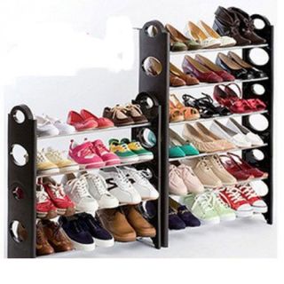 Quality Shoe Rack 6 Tier storage Home Shoe Organizer Holder 