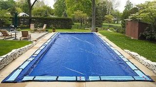 Winter Pool Cover Inground 16X32 Ft Rectangle Arctic Armor 8 Yr 