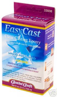 Castin Craft Easy Cast Clear Casting Epoxy Resin 8oz EasyCast 33008