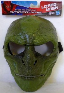 LIZARD MASK Marvel The Amazing Spider Man Movie Roleplay with Velcro 