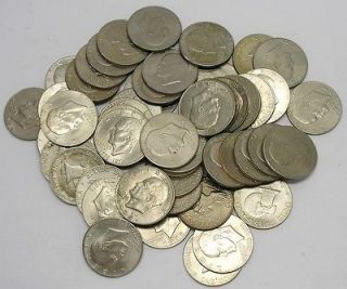 Collection of 100 Eisenhower Dollars (Ike Dollars)   High Grades