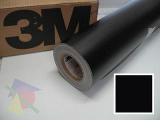 24 Wide Black Matte 3M ScotchCal Graphic & Sign Cutting Vinyl Roll