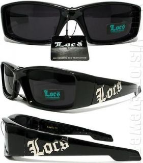 Locs Authentic Sunglasses Super Dark Lens OG Style 9052 SH