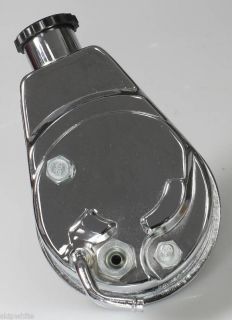 GM CHROME POWER STEERING PUMP A CAN STYLE JM 2000 C