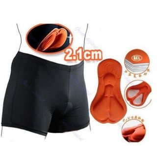 2012 New Cycling Underwear Gel 3D Padded Bike Bicycle Shorts Pants S 