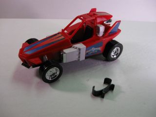 Power Ranger In Space Red Galactic Rover Car and Glider Clip Lot
