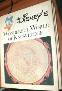 DISNEYS WONDERFUL WORLD OF KNOWLEDGE #2 NATURAL WONDERS 1973 HC
