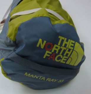 389 North Face Manta Ray 33 Tent Citronelle Green NEW Sales Sample