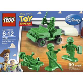 Lego TOY STORY Army Men on Patrol Jeep & Figure 7595 New 
