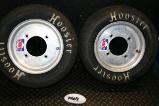   Honda 450R 450 R 400ex Hoosier Flat Track TT Front Wheels Rim Tires