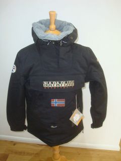 napapijri geographic skidoo 12 over head jacket black