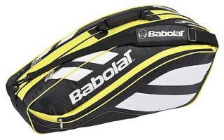 BABOLAT CLUB LINE 6 PACK   tennis racquet racket bag yellow 