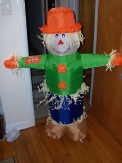   AIRBLOWN INFLATABLE SCARECROW LIGHTS THANKSGIVING FALL NEW IN/ OUTDOOR