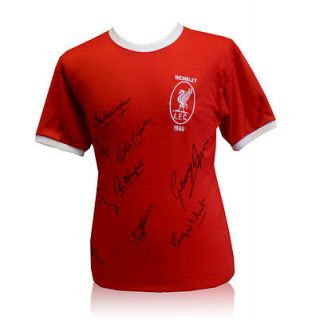   1965 FA Cup final replica jersey shirt signed by 9. Bid from only £55