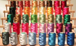   40 RAYON MACHINE EMBROIDERY THREADS for Brother BABYLOCK SINGER JANOME